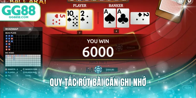 Quy tắc rút bài cần ghi nhớ